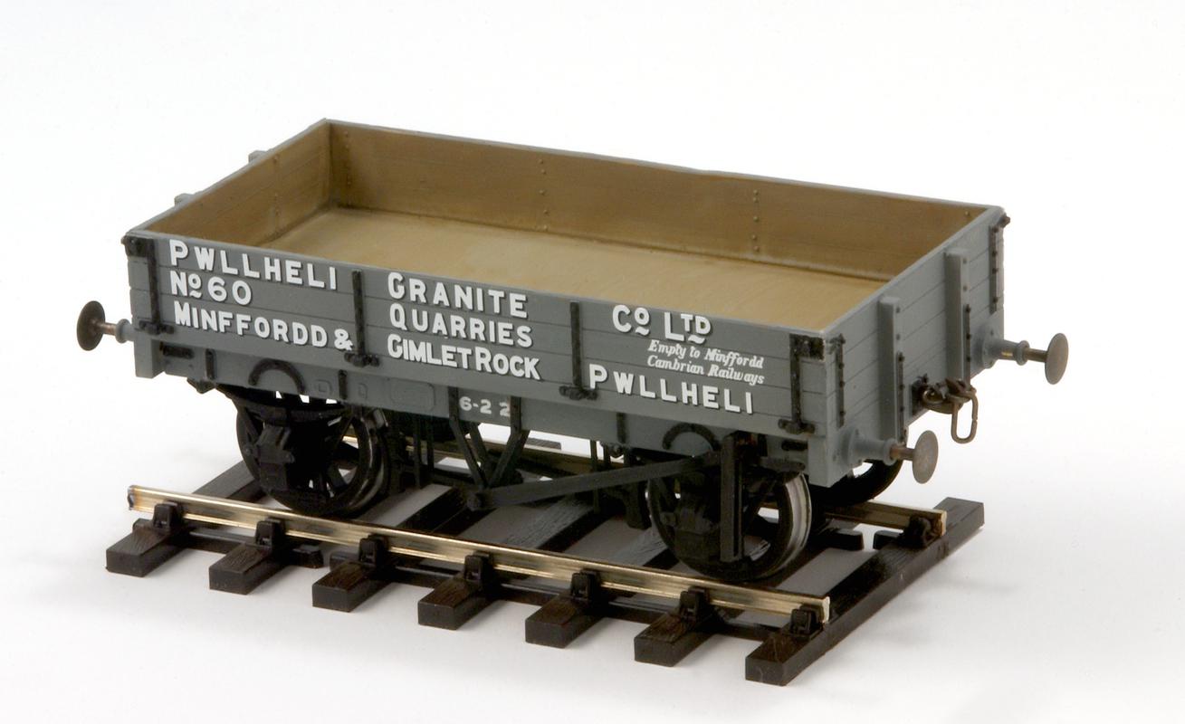 model railway wagon : &quot;Pwllheli Granite Company&quot;