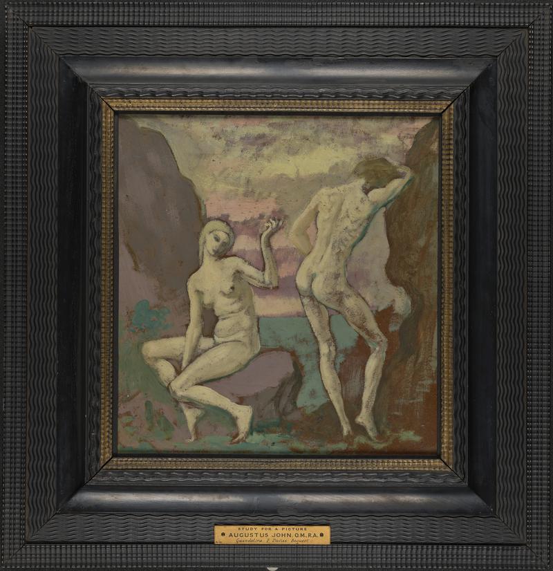 Study of two nudes