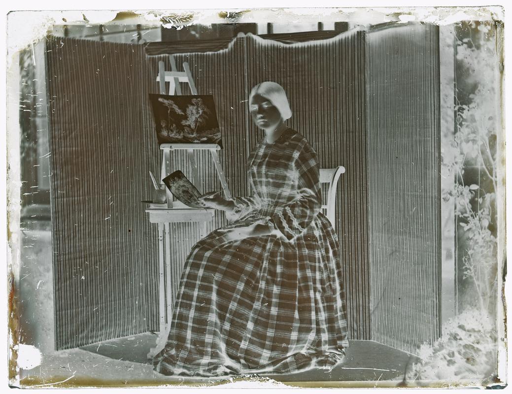 Glass negative