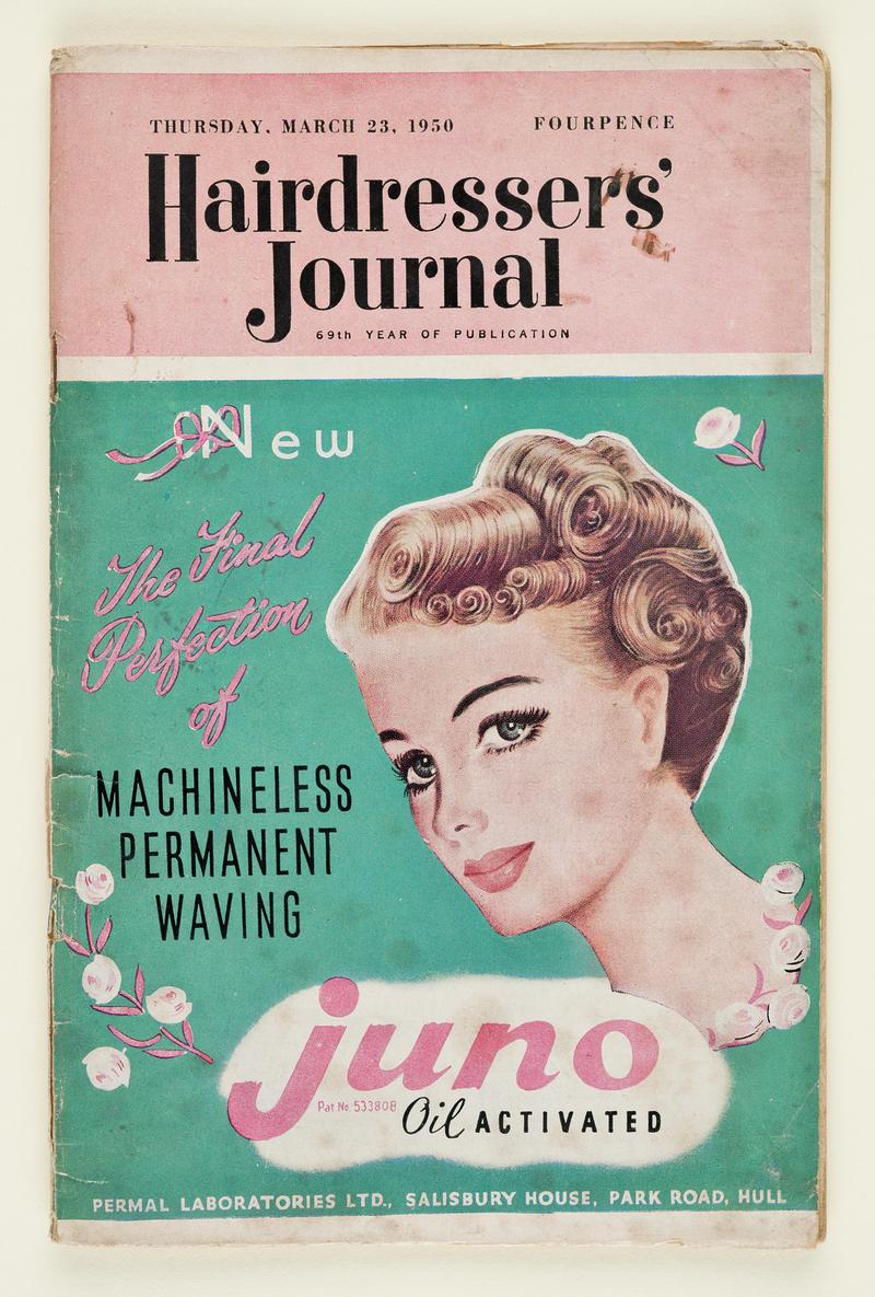 Hairdressing journal - front cover