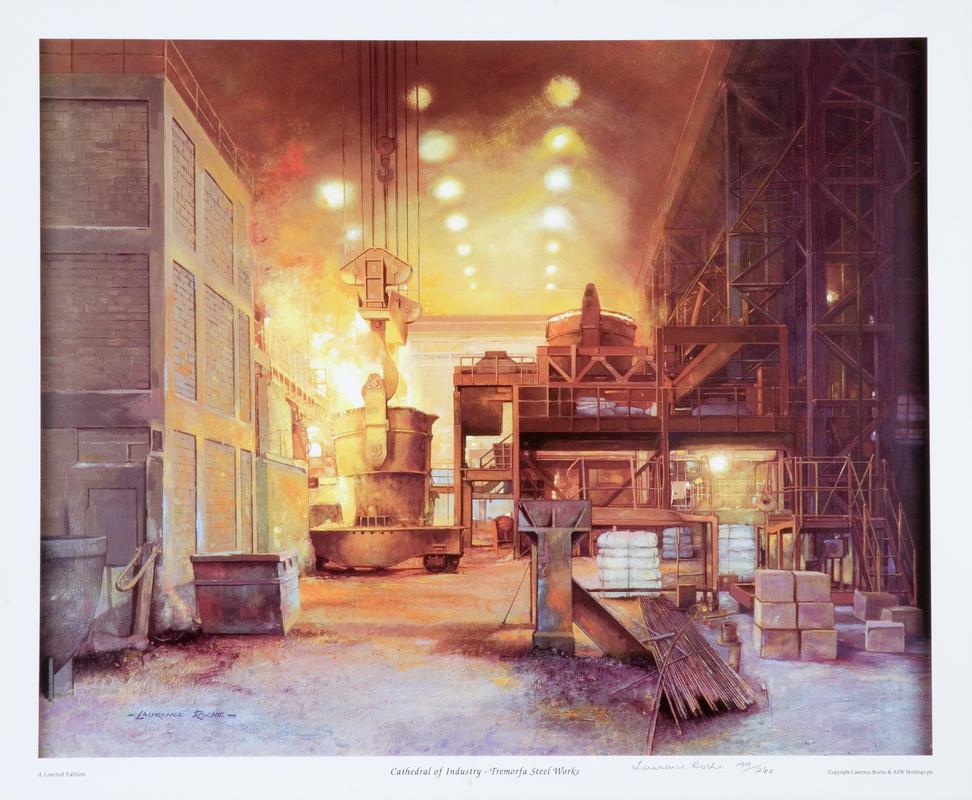 Print : Cathedral of Industry (Roche)