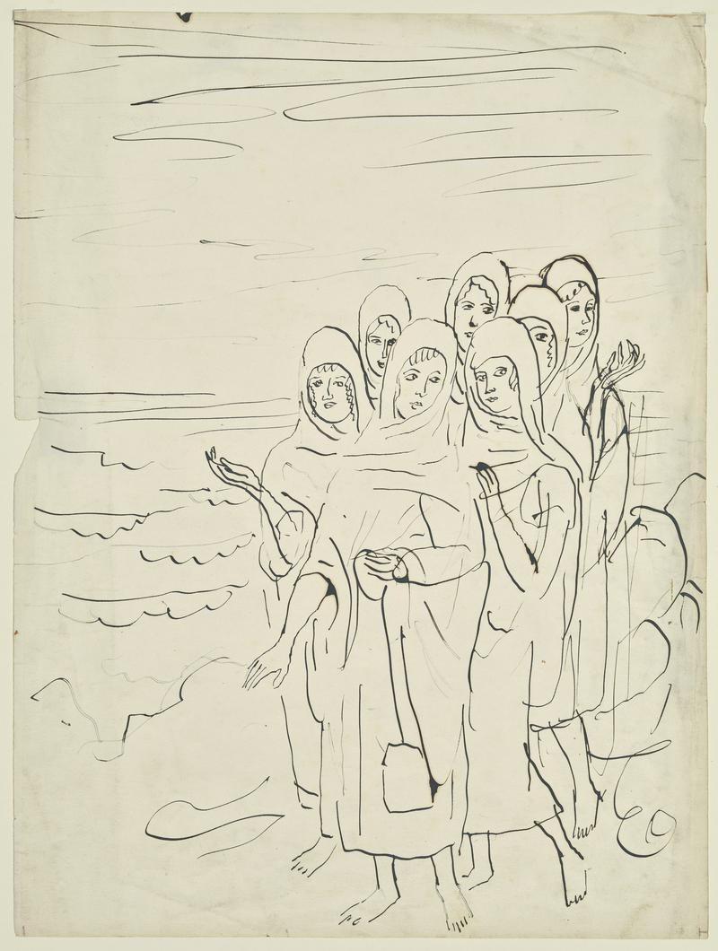 Group of Women by the Sea