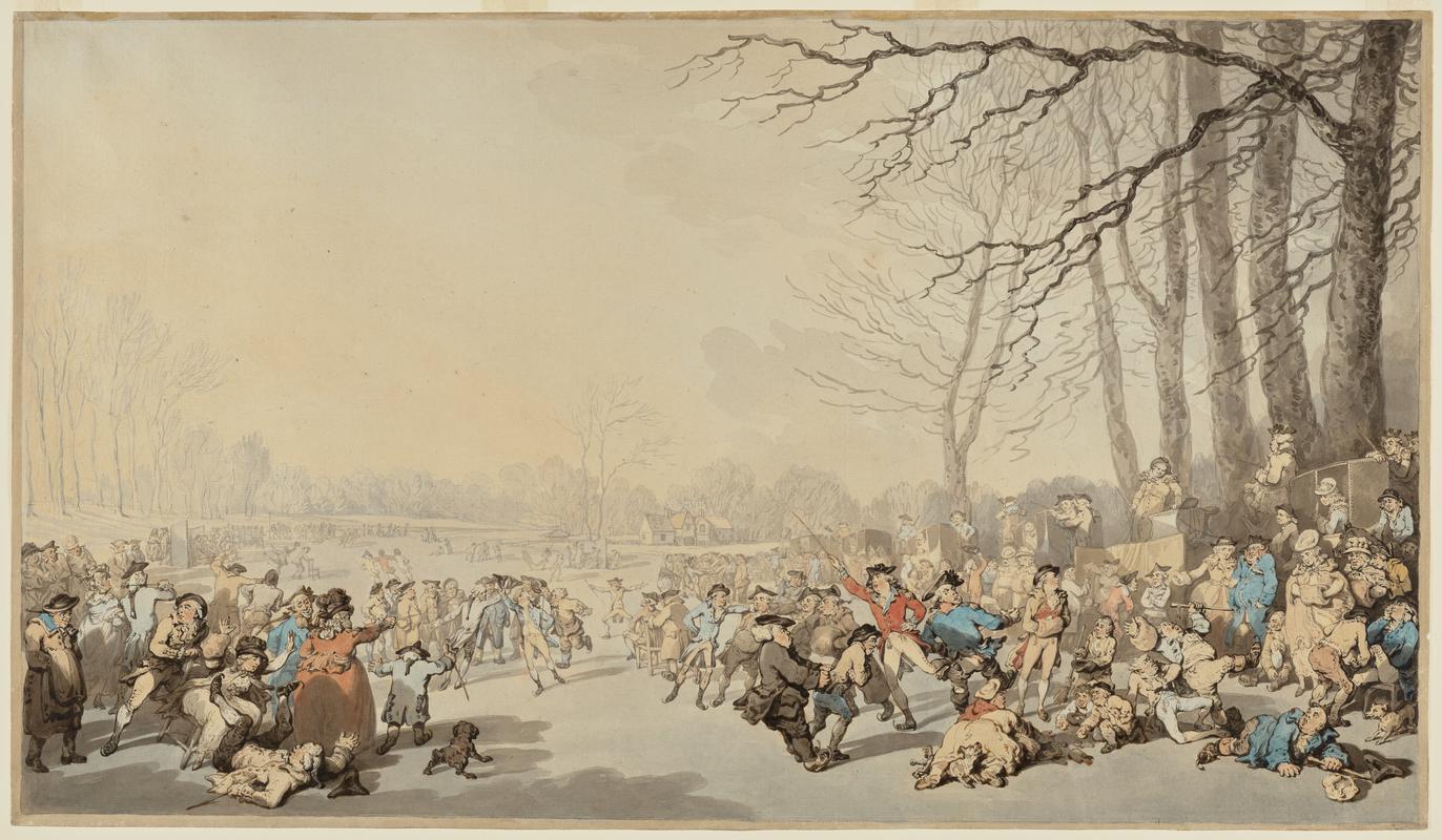 Skaters on the Serpentine