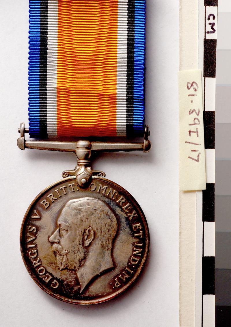 British War Medal 1914-1920 (obverse)