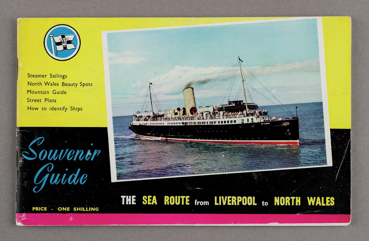 The Sea Route from Liverpool to North Wales. Souvenir guide of the Liverpool and North Wales Steamship Co., Ltd.