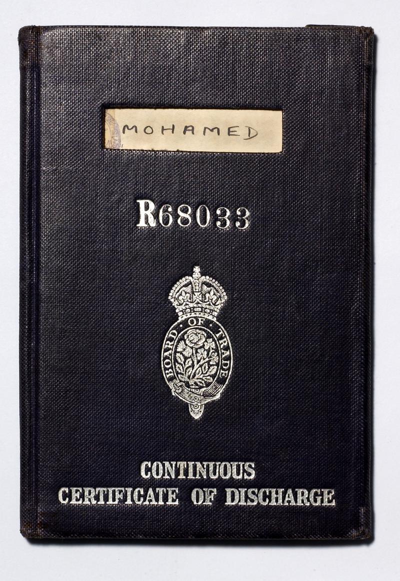 Discharge book (cover)