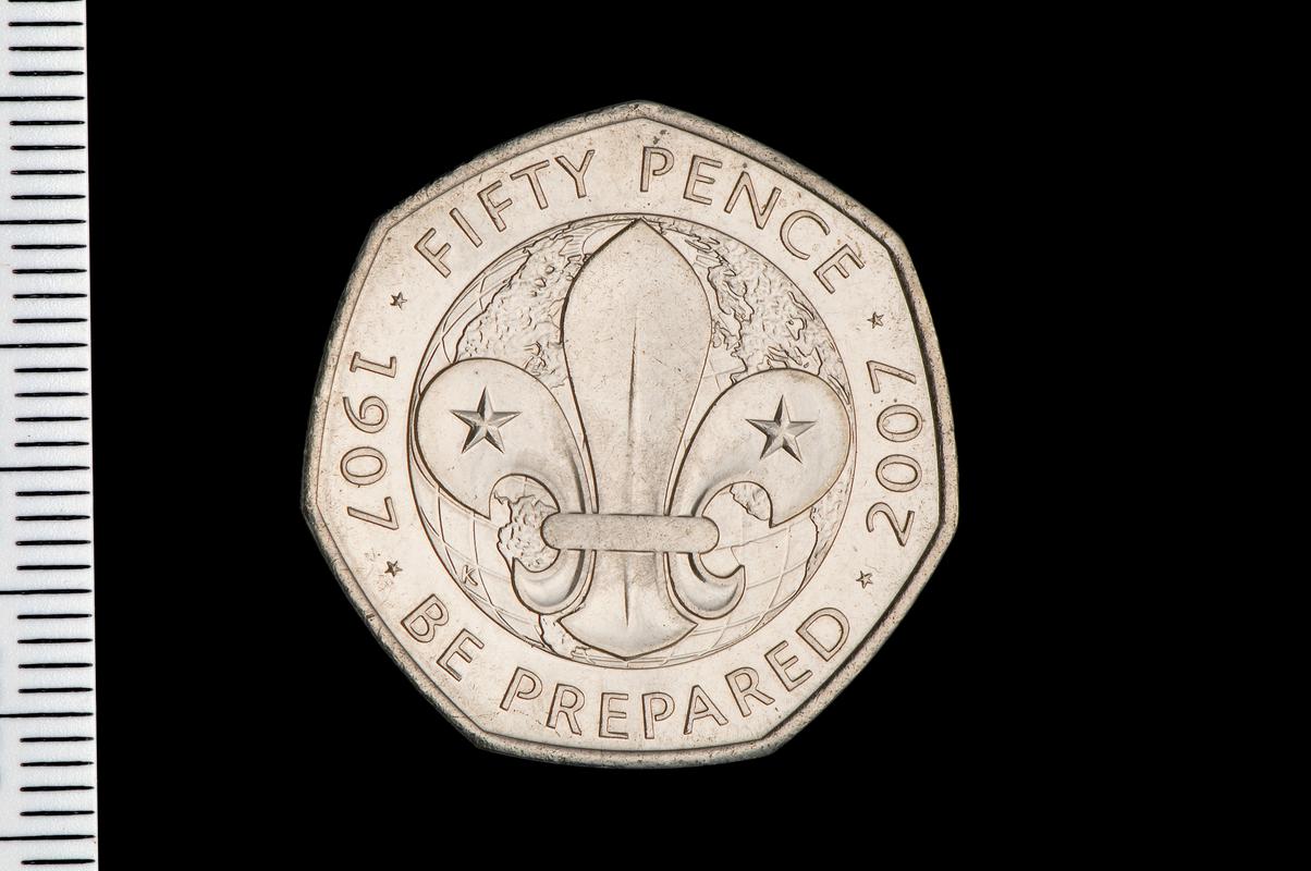 Elizabeth II fifty pence (commemorative)