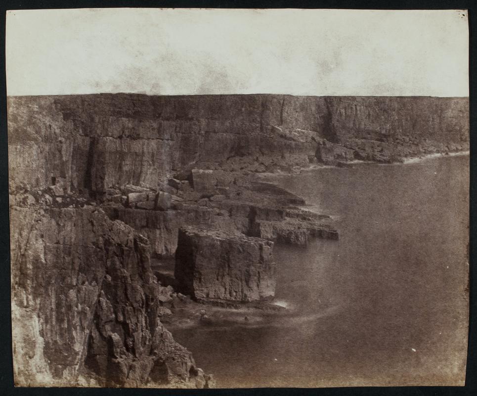 cliffs and sea
