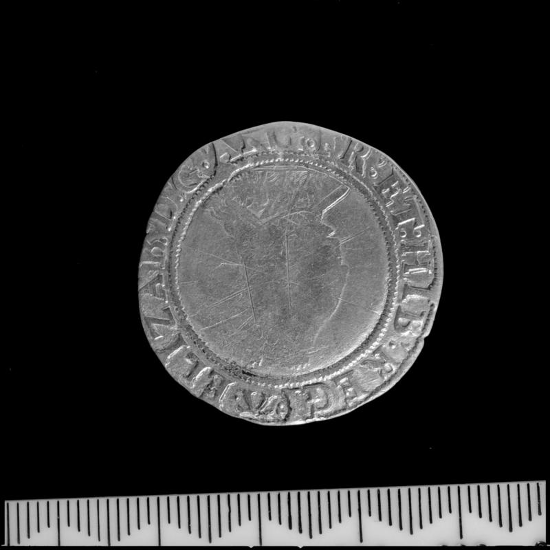 Tregwynt Hoard - Elizabeth I silver shilling