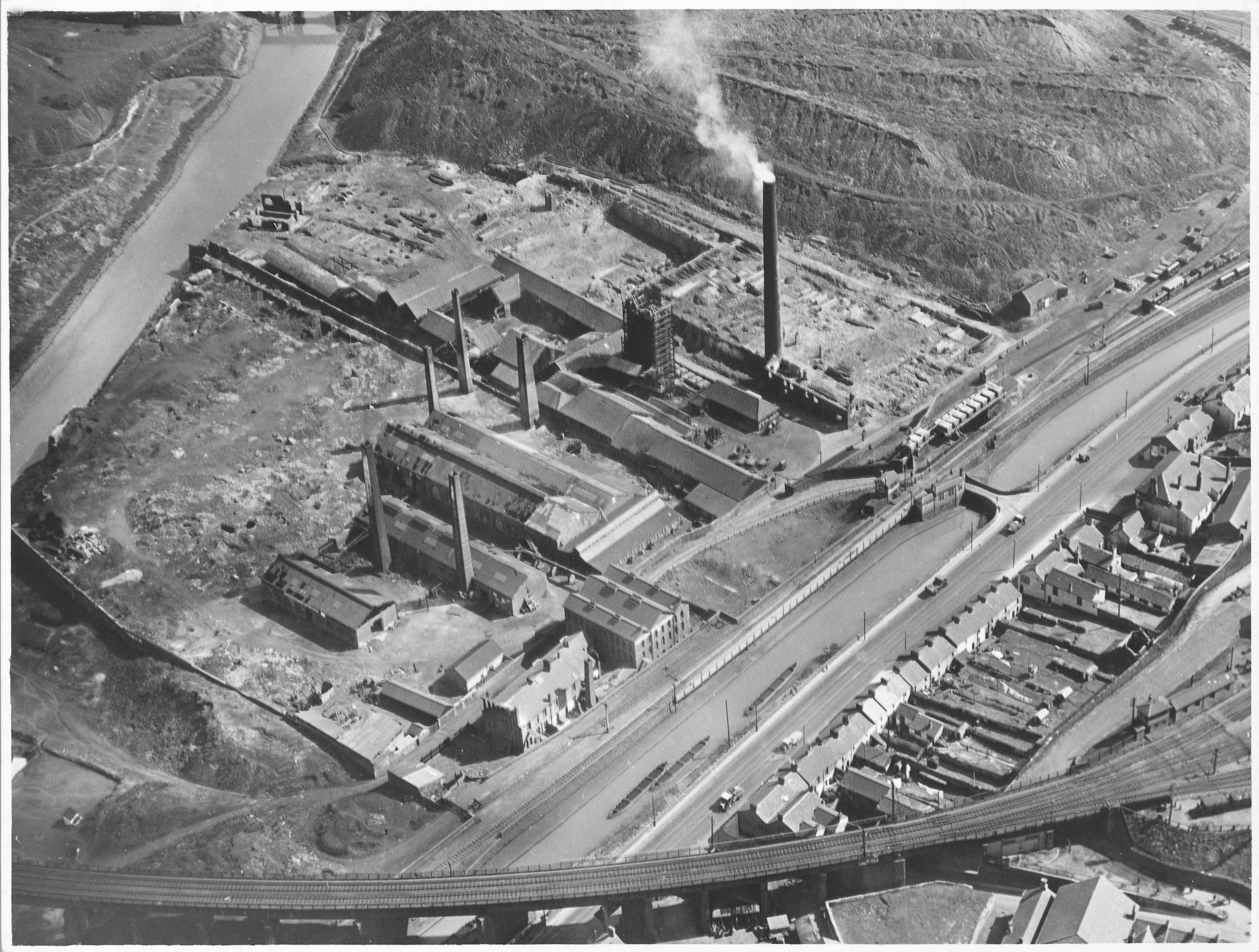 Landore Steel Works & Landore Alkali Works, photograph