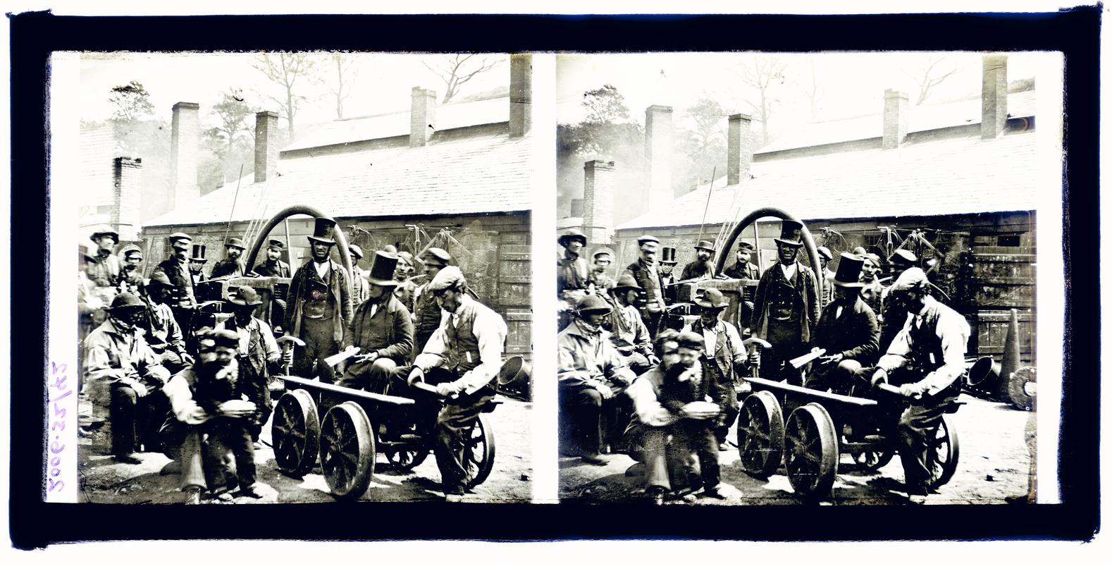 Brymbo ironworks, photograph