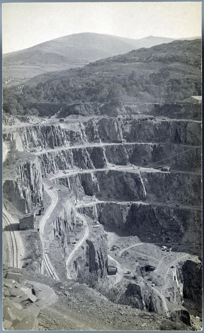 Bethesda slate quarry