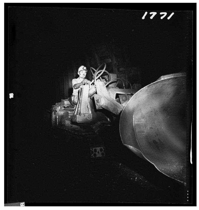 Blaengwrach Colliery, film negative