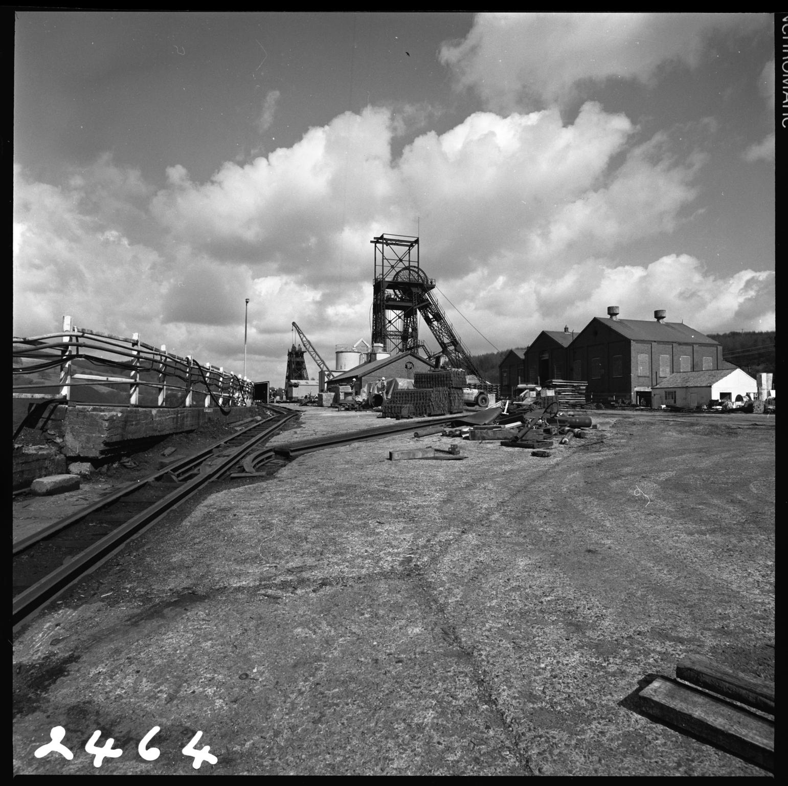 Cefn Coed Colliery, film negative