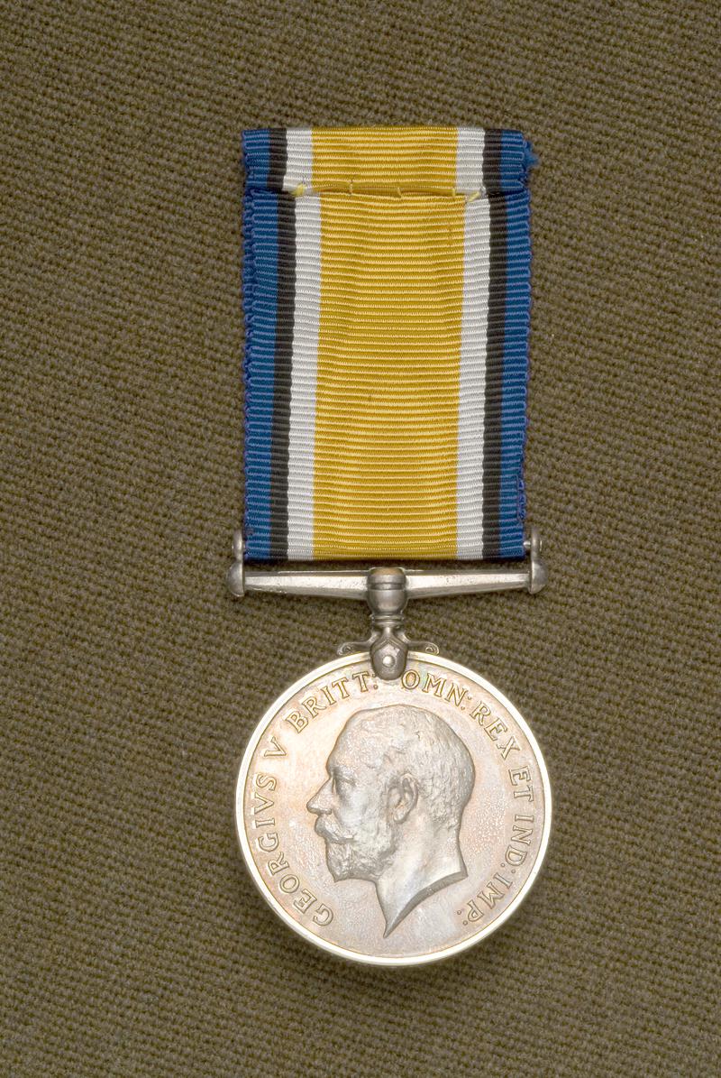 British War Medal; Arthur Owen Vaughan