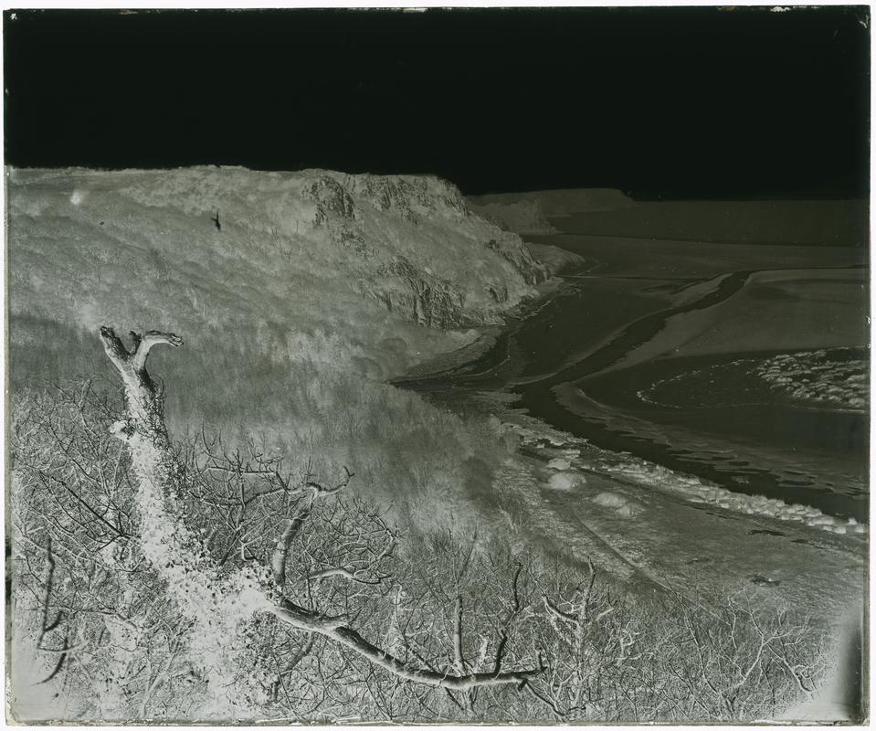 Crawley Rocks, glass negative