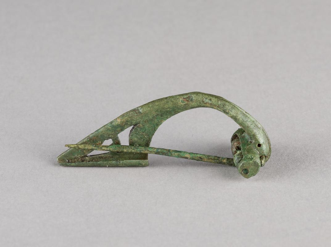 Roman copper alloy Polden Hill brooch