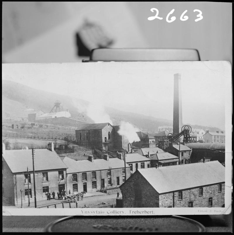 Ynysfaio Colliery, film negative