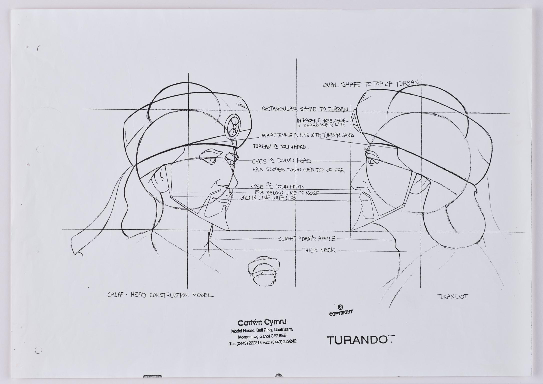 Turandot, animation artwork