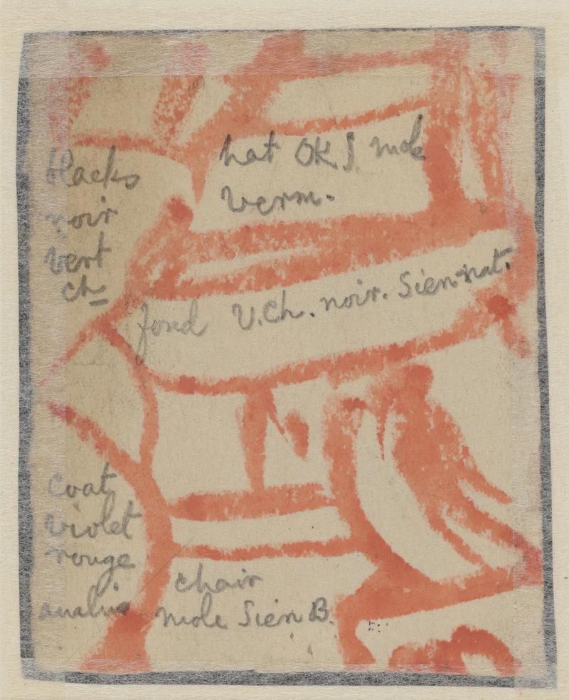 Girl seated in church