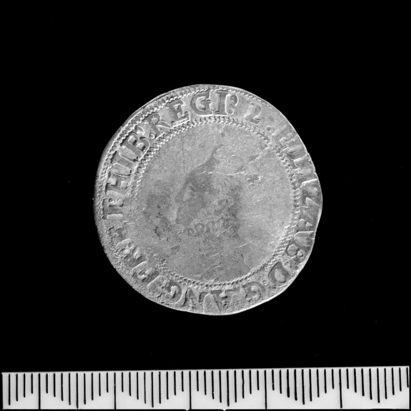 Tregwynt Hoard - Elizabeth I silver shilling