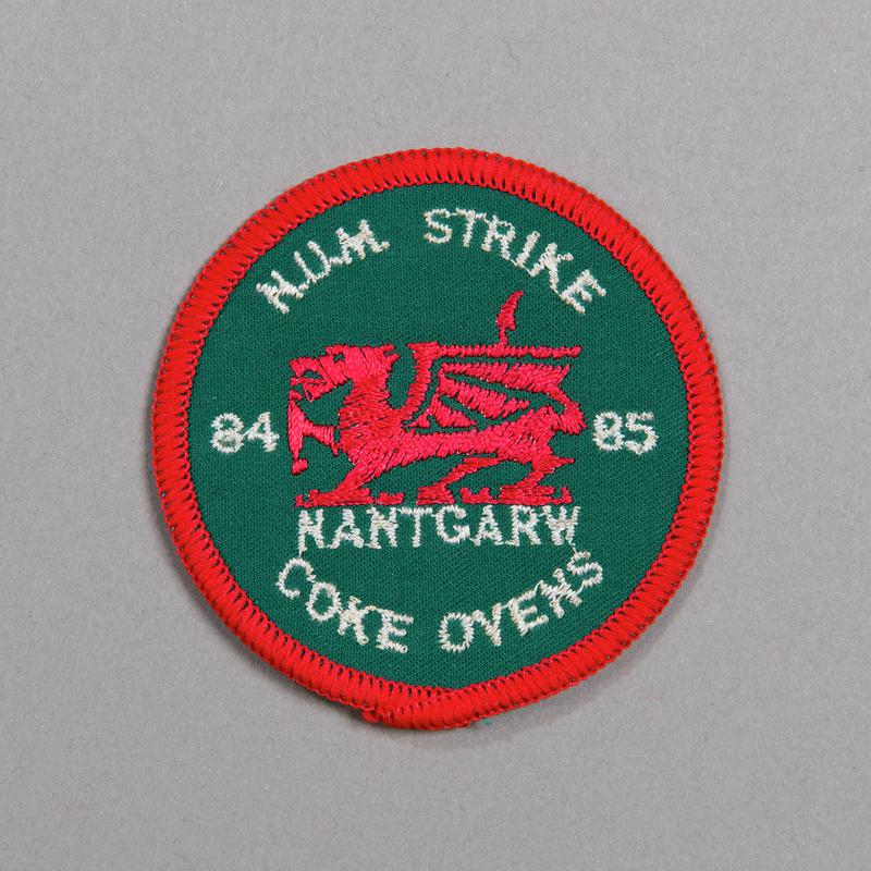 Blazer badge - N.U.M. Strike 84-85 Nantgarw Coke Ovens