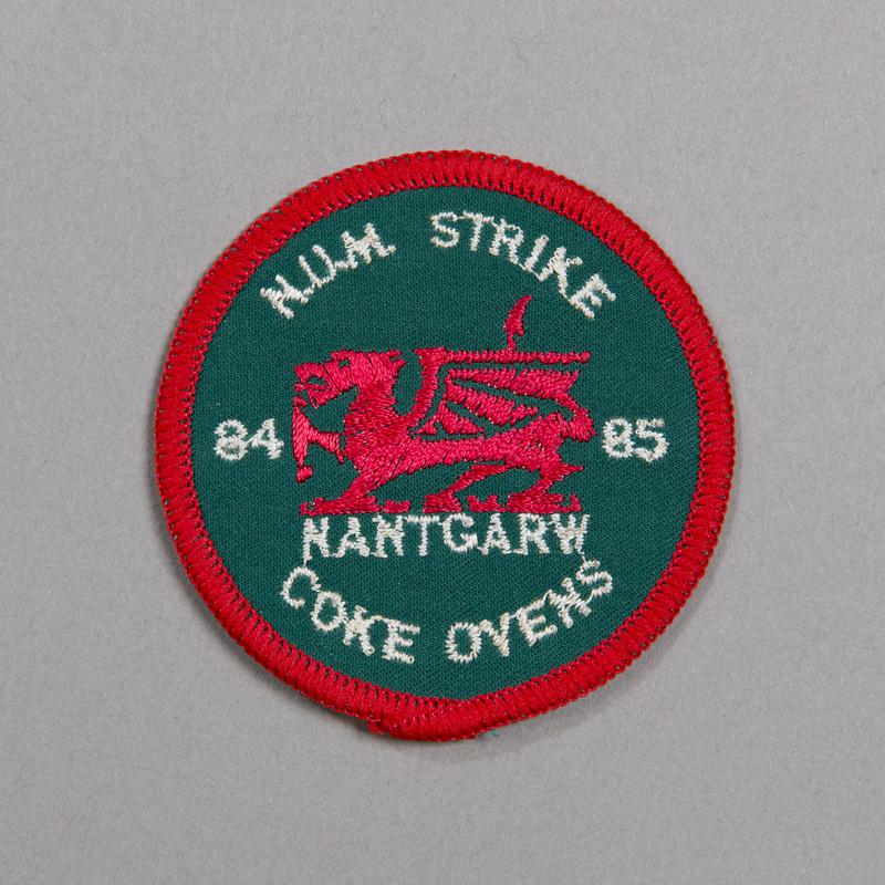 N.U.M. Strike 84-85 Nantgarw Coke Ovens, badge