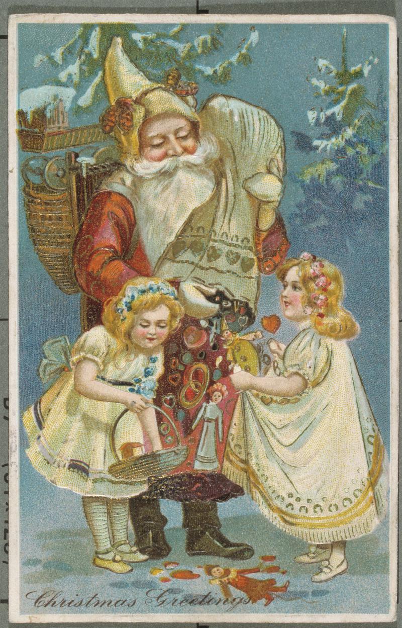 Father Christmas Card Accession No. F74.329/88 &amp; Neg. No. 91.240-41.60