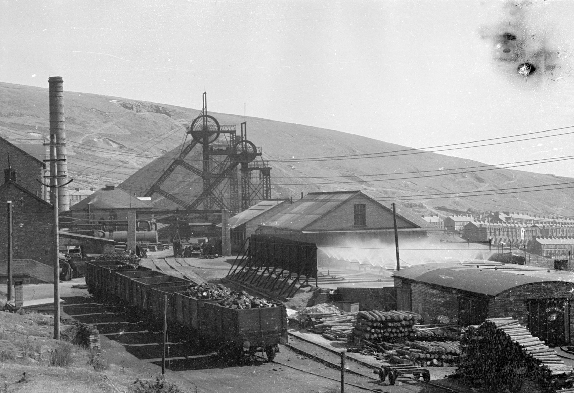 Britannic Colliery, film negative