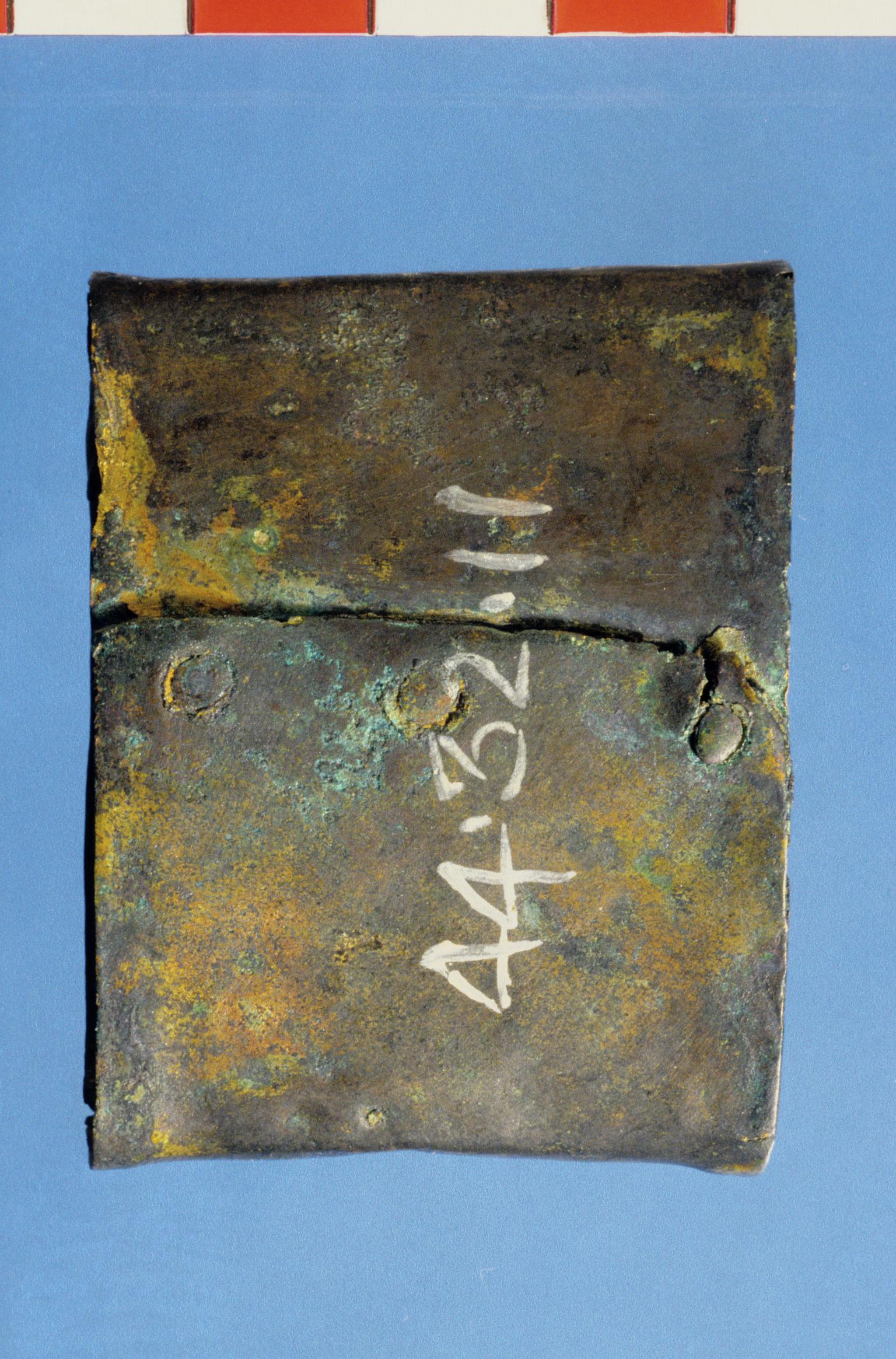 Late Iron Age copper alloy scabbard fitting