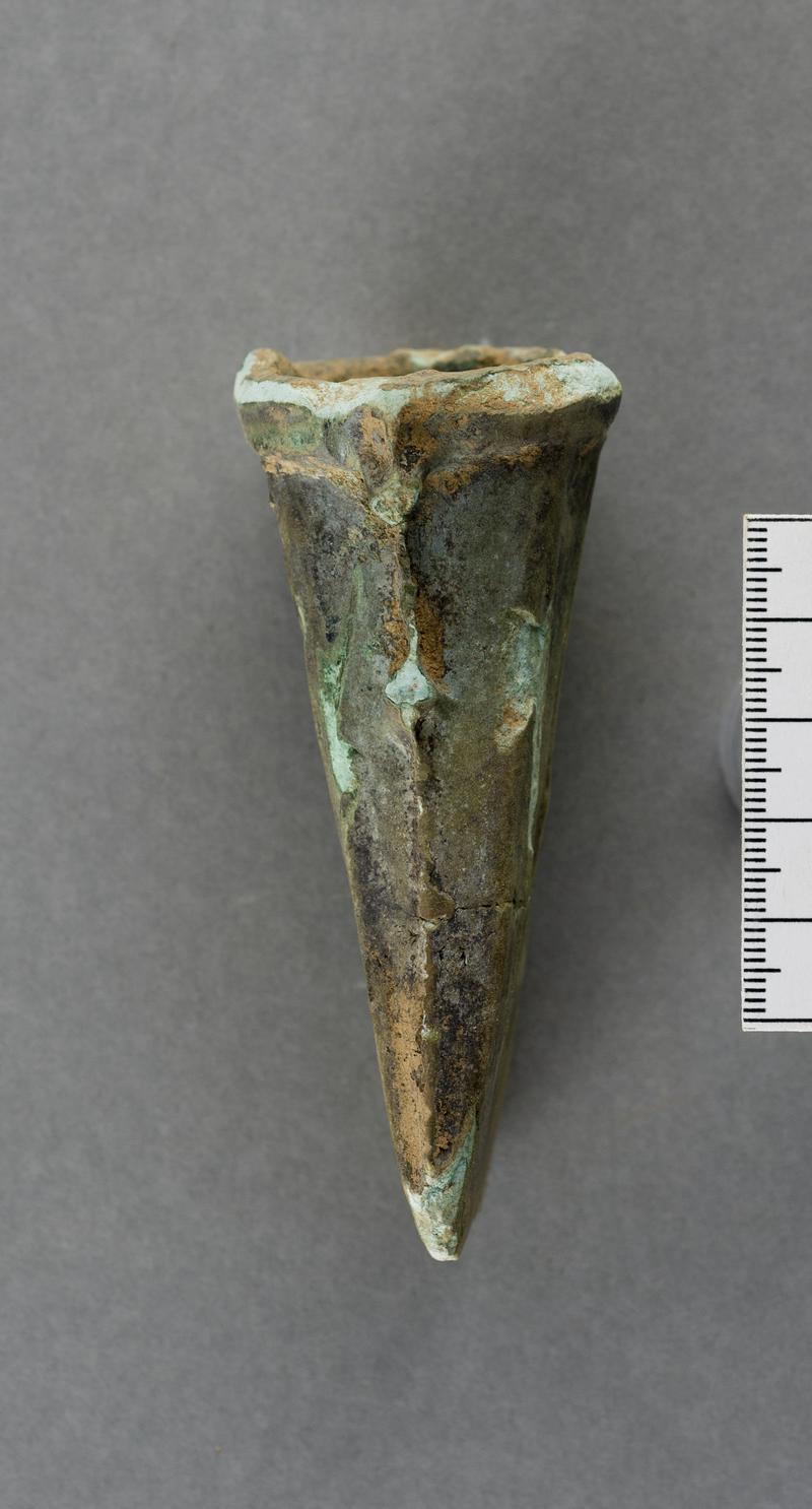 South Wales Type socketed axe, part of Late Bronze Age bronze tool and weapon hoard (7 artefacts)