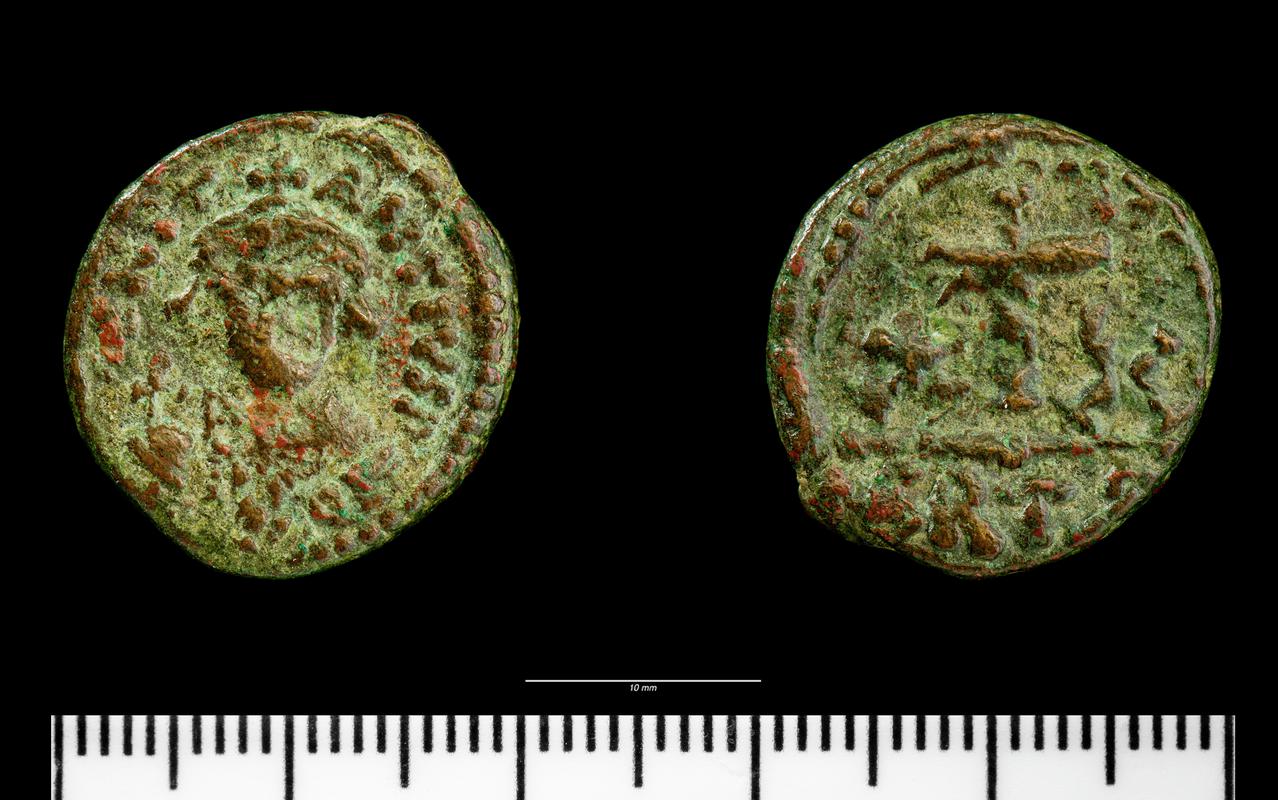 Constans II, copper 20-noumia, Carthage