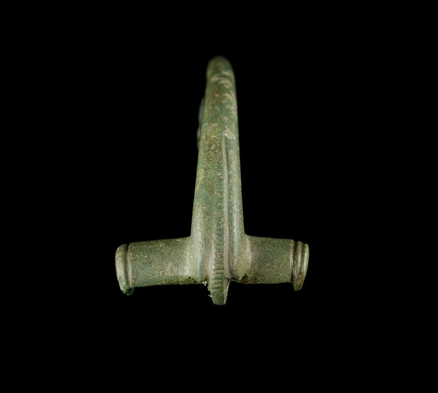 Roman copper alloy Polden Hill brooch