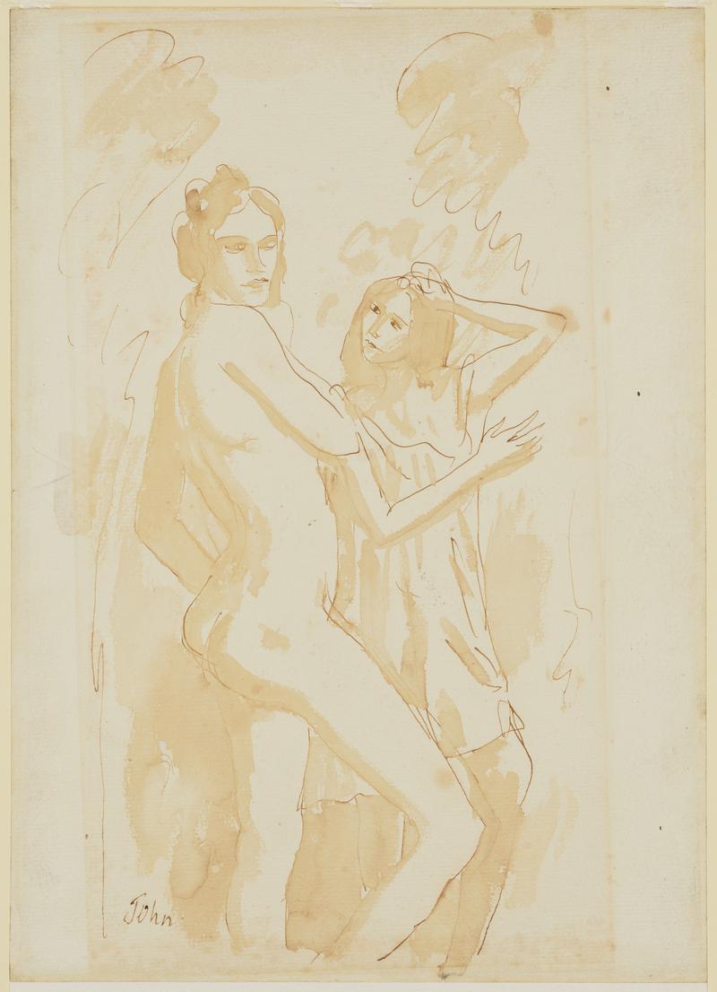 Study for &quot;The Bathers&quot;