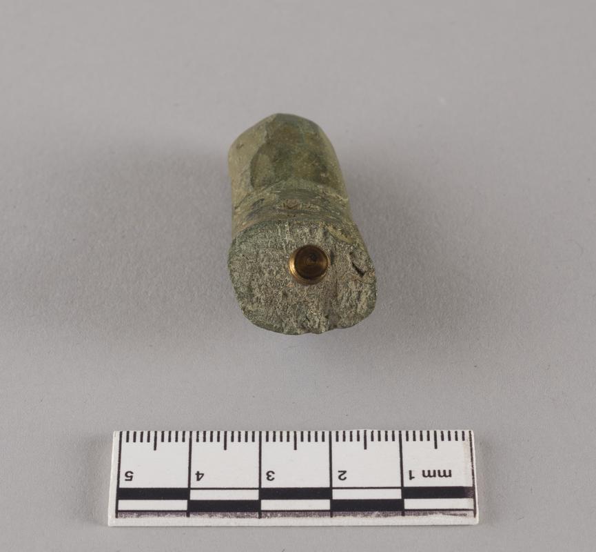 Roman copper alloy statue finger