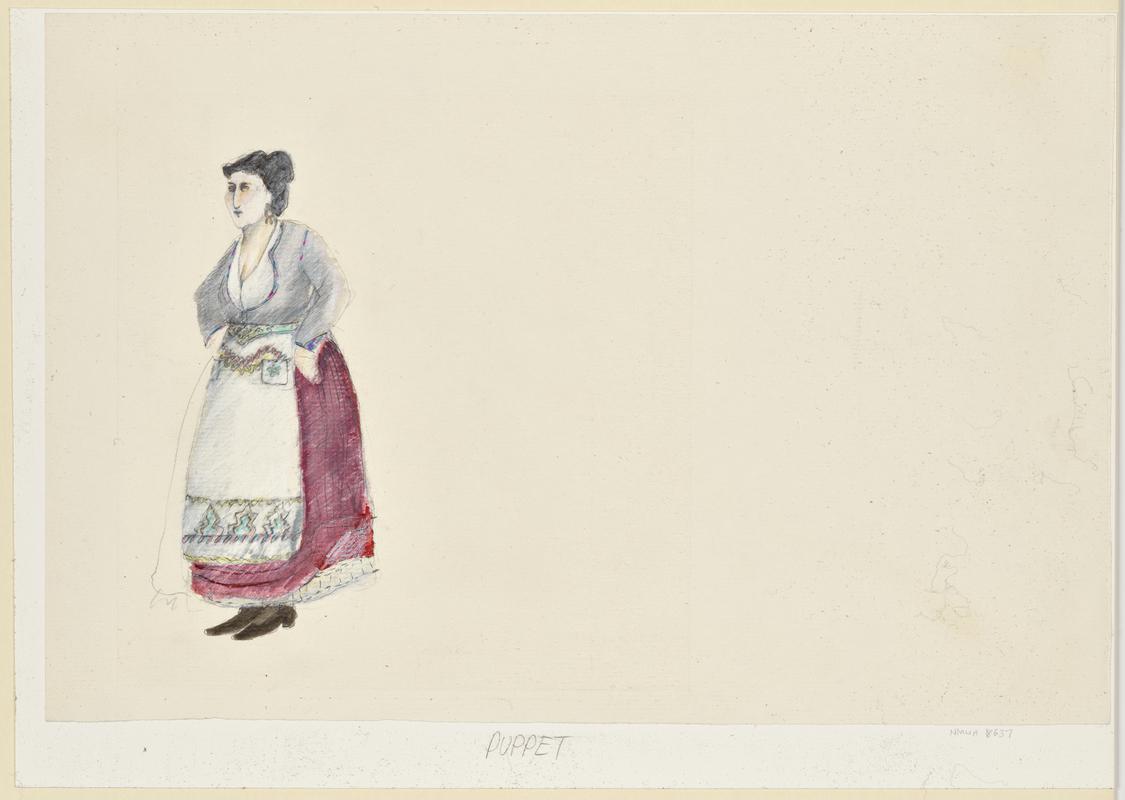 Puppet, from Martinu&#039;s &#039;Greek Passion&#039;