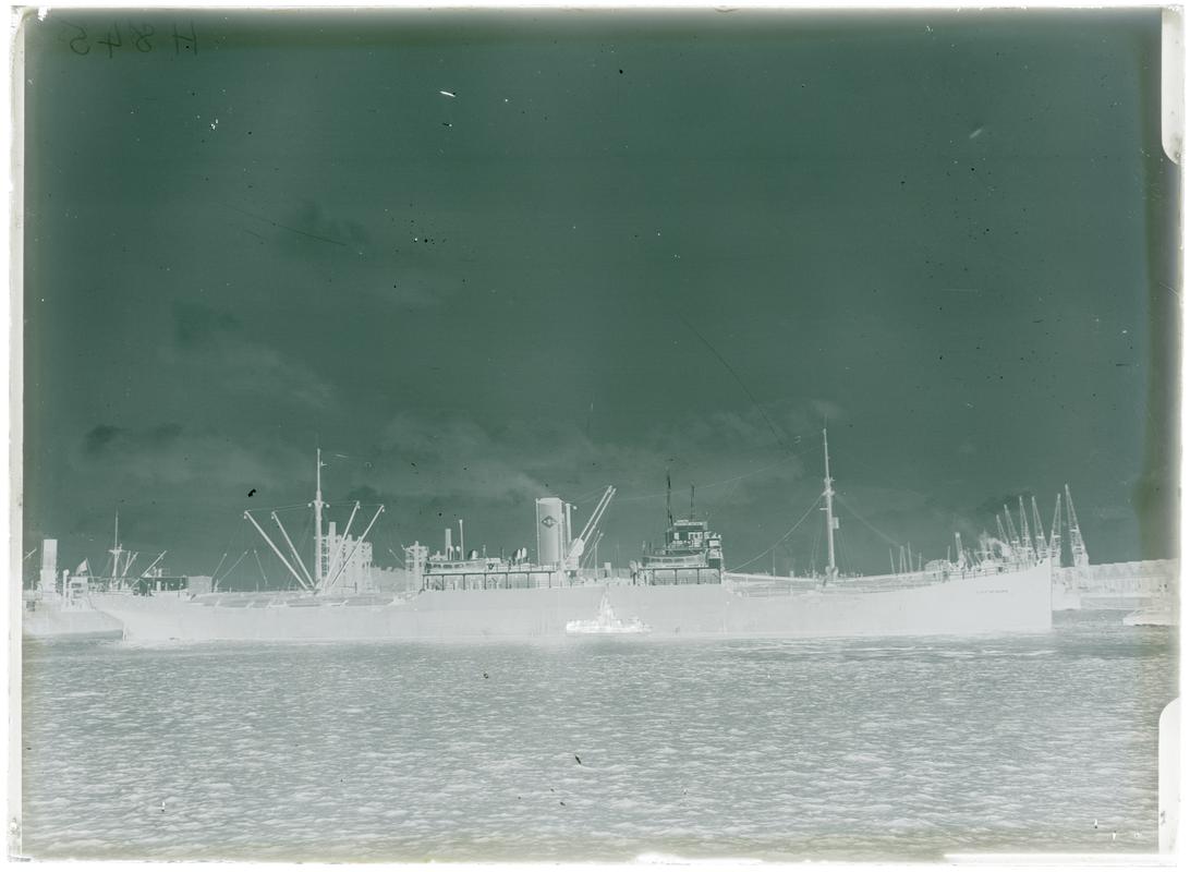 S.S. CITY OF ALMA, glass negative