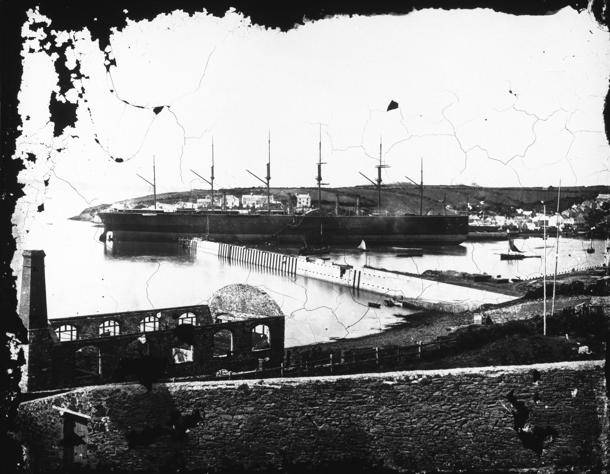 GREAT EASTERN at Milford Haven, photograph