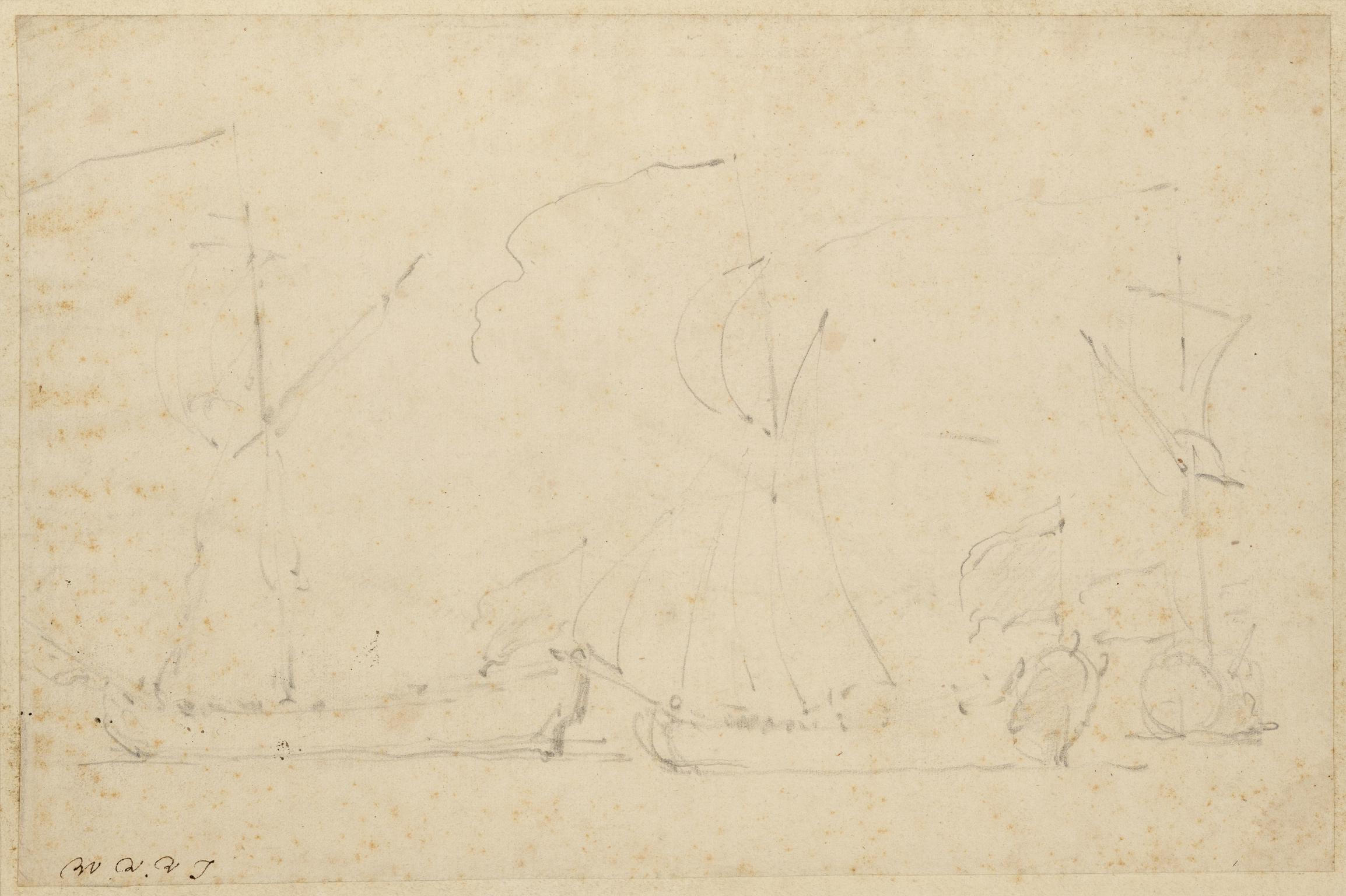 Sketch of Three Sloops
