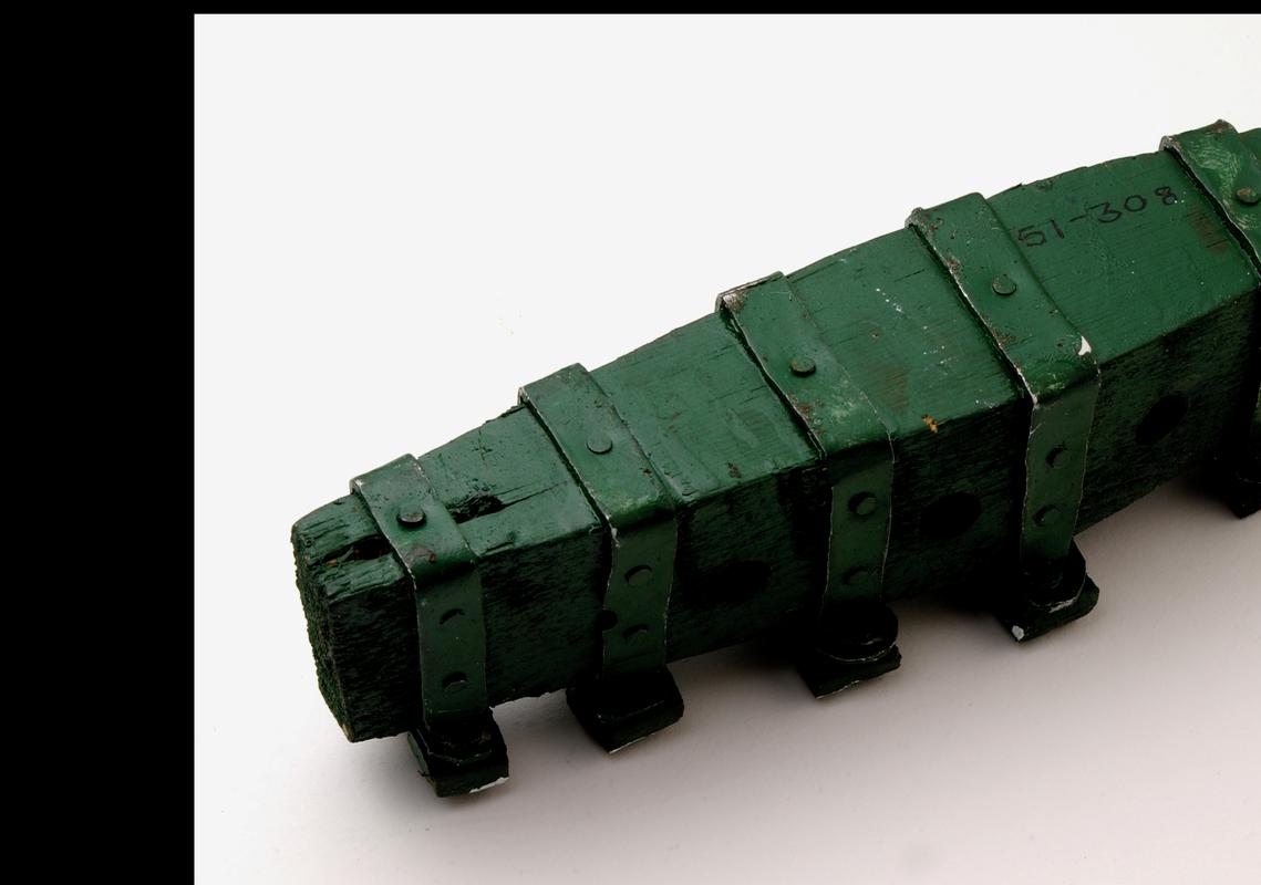 model of iron coffin