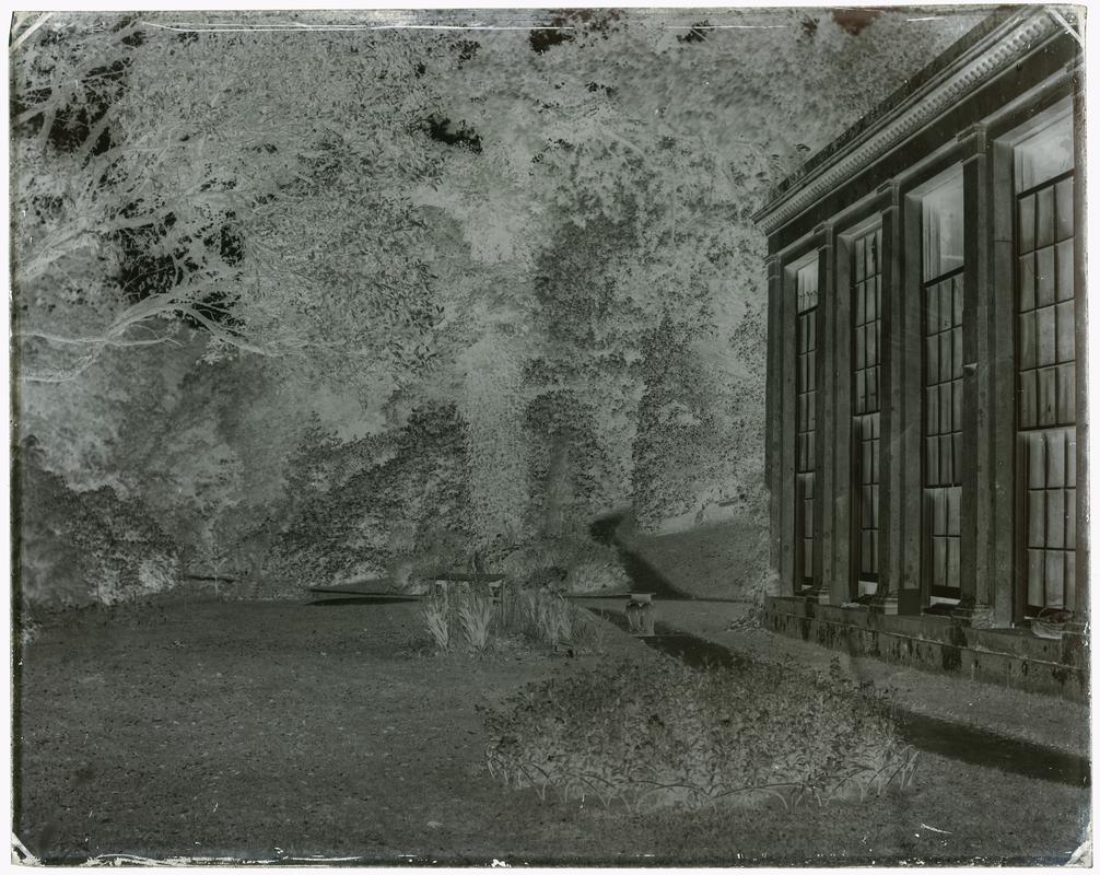 Penrice Castle, glass negative