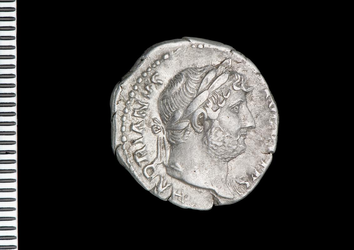 silver denarius (obv.)