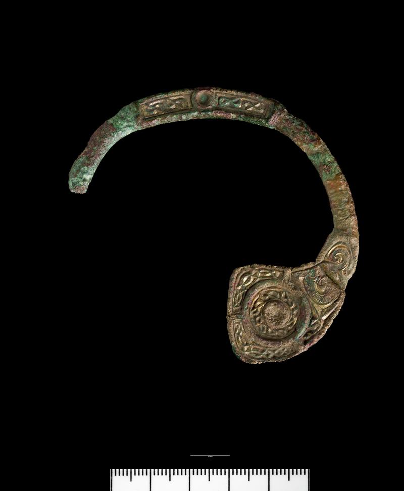 Early Medieval brooch from Trearddur Bay, Angelsey