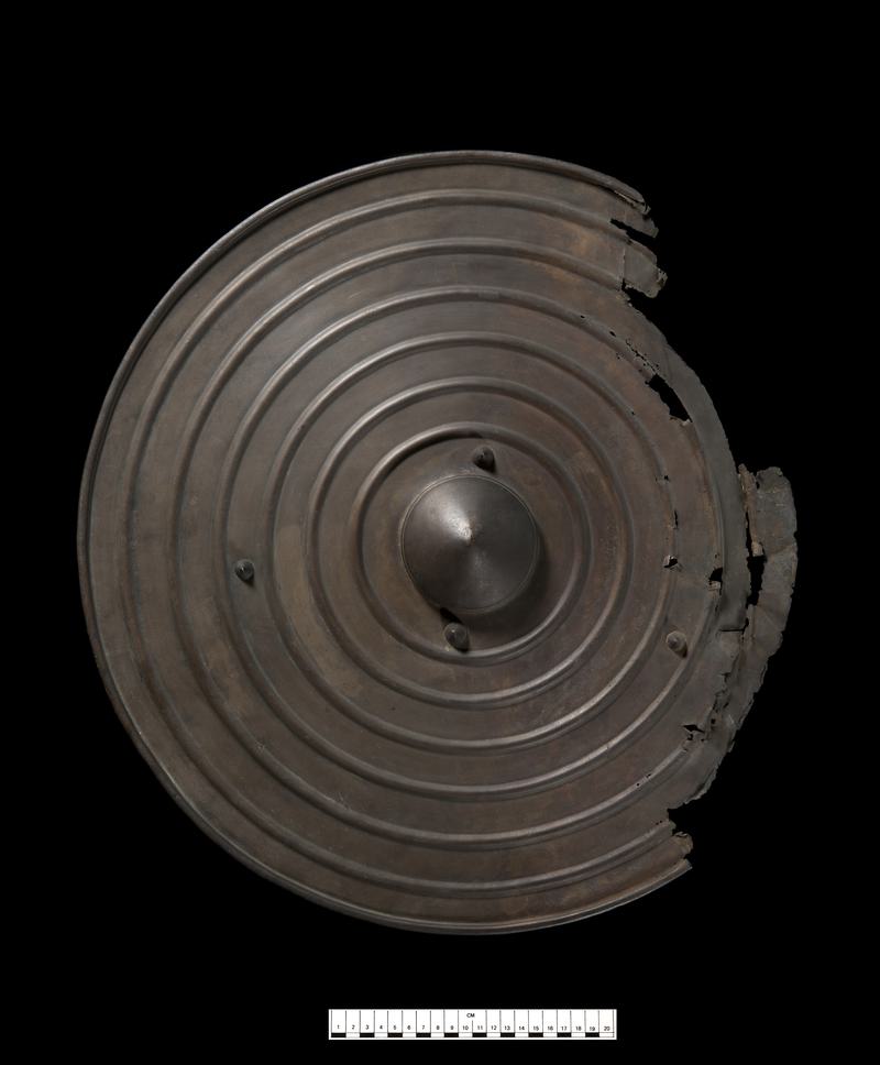 Late Bronze Age bronze shield