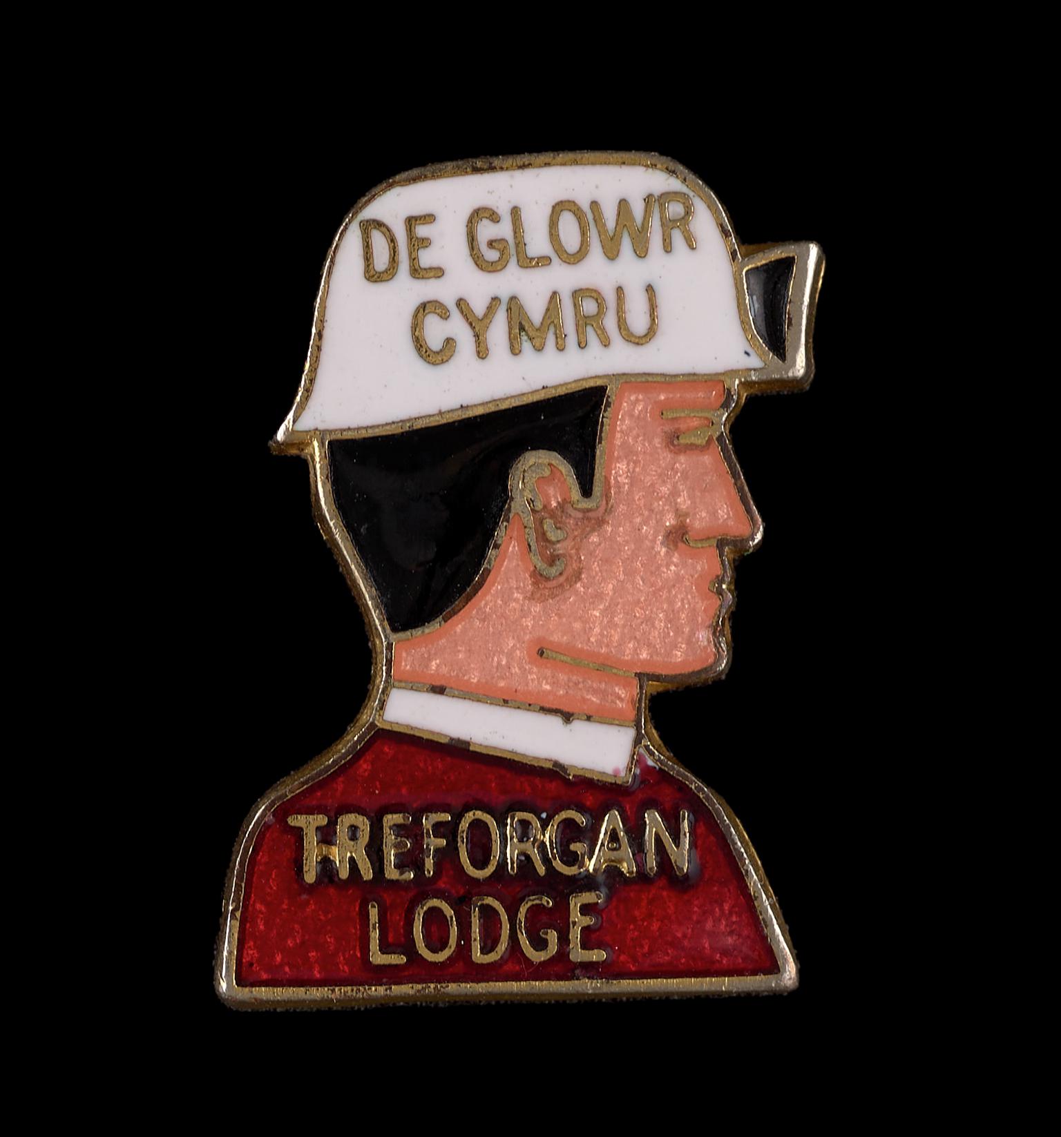 Treforgan Lodge, badge
