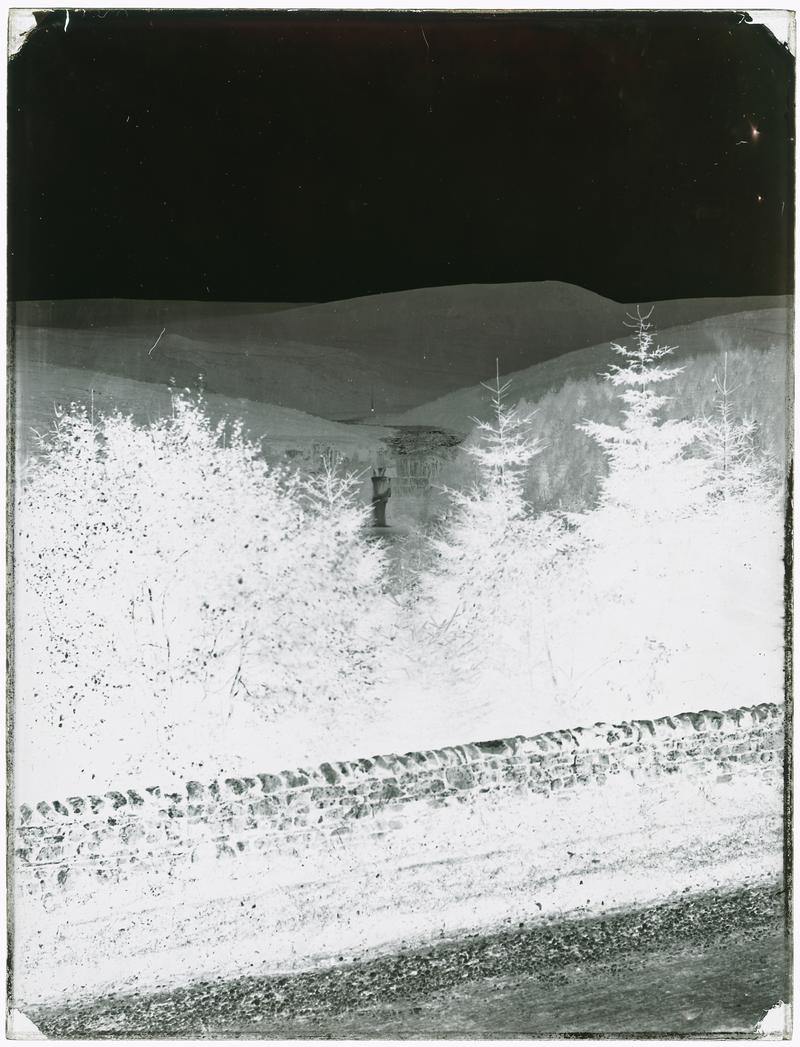 High Force from the Inn (glass neg)