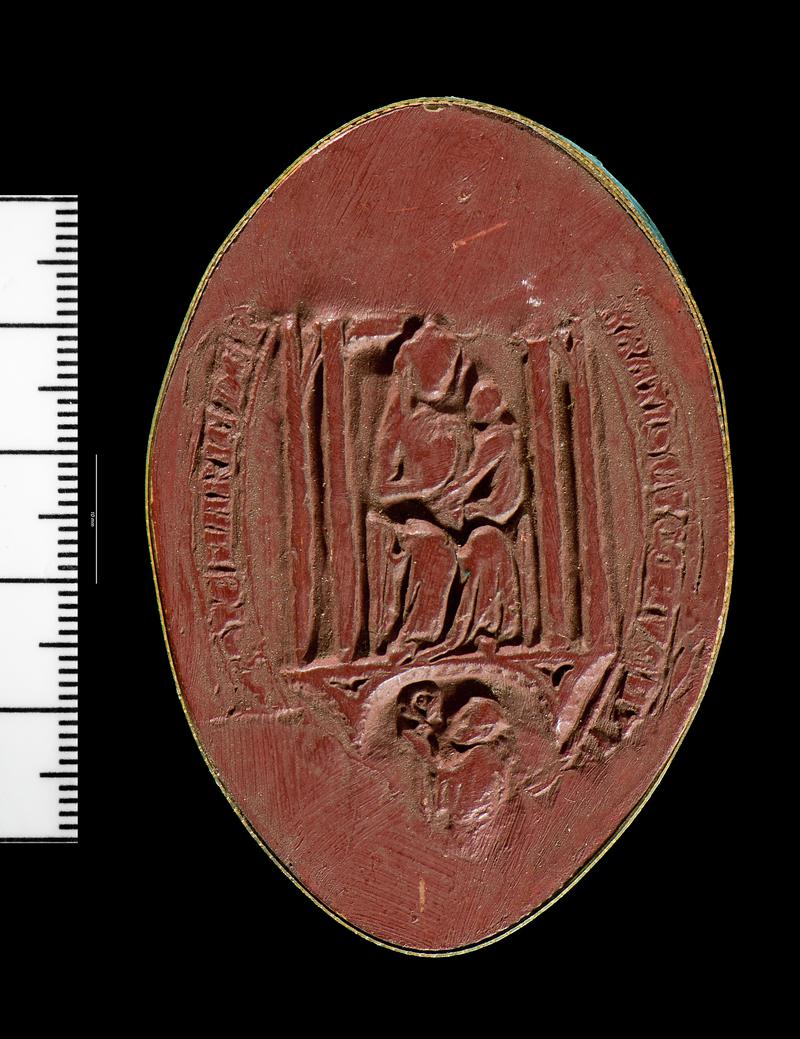 Seal impression: Second seal of Tintern Abbey
