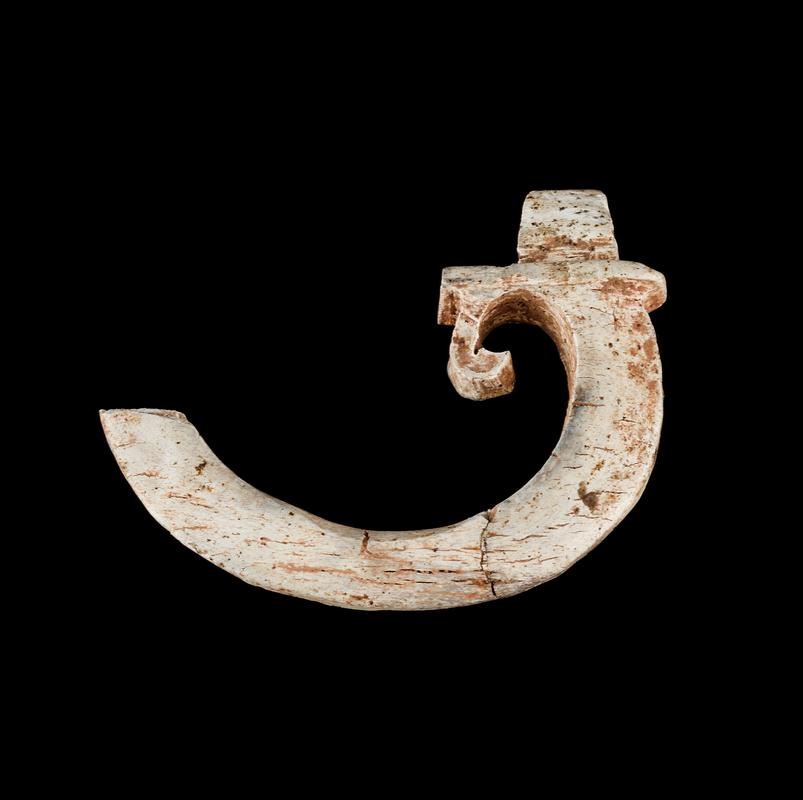 Roman bone buckle fragment