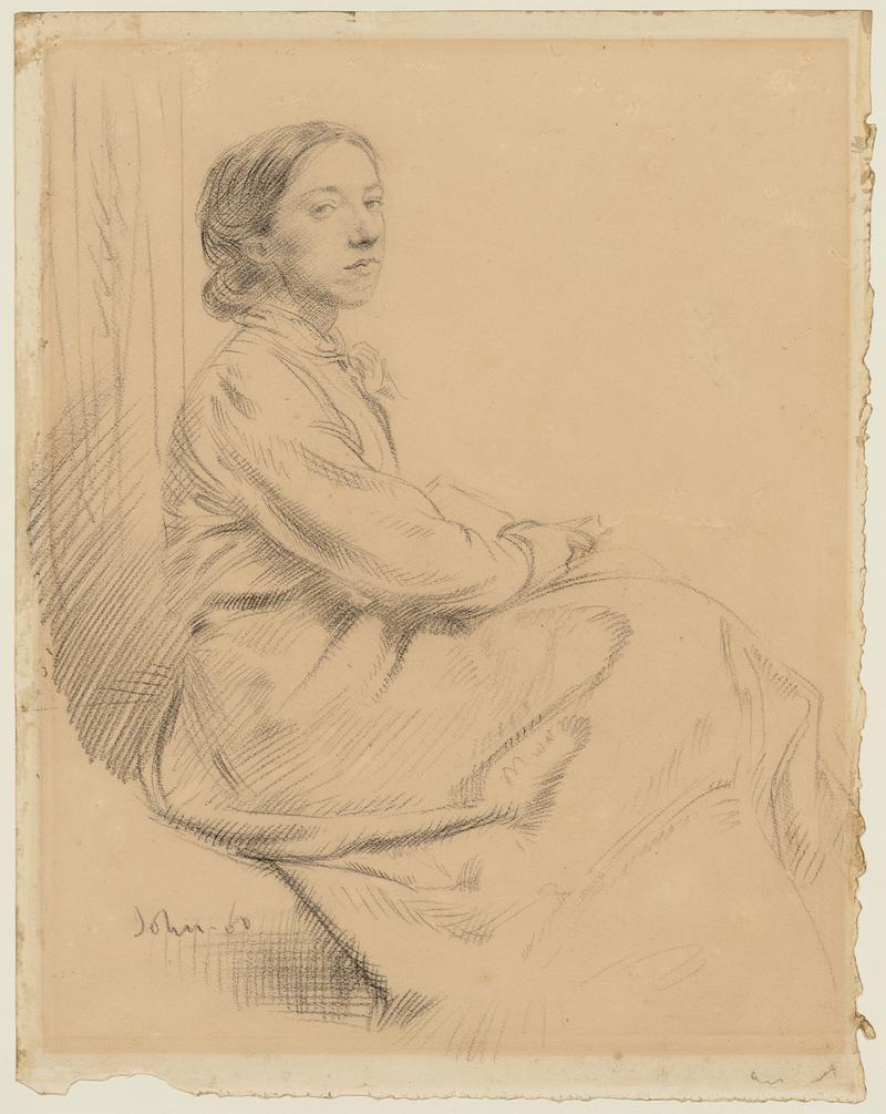 Gwen, the artist's sister (1876-1939)