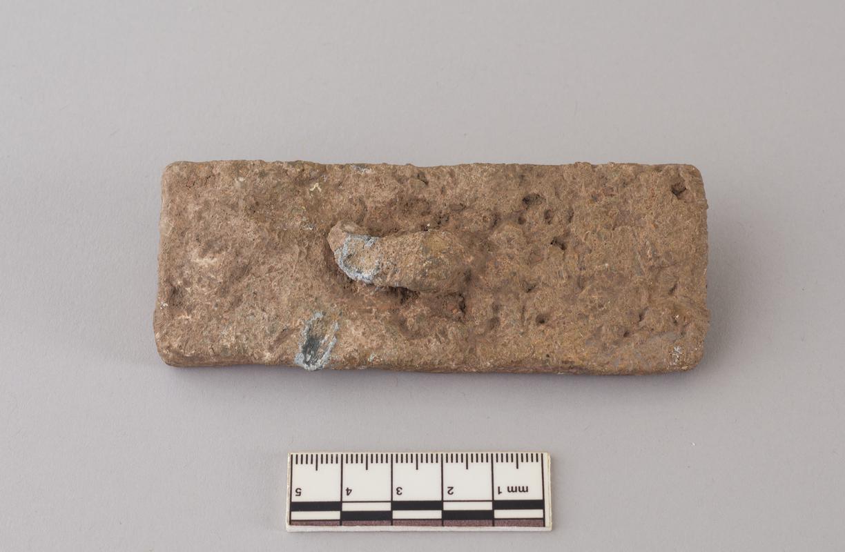 Roman lead bread stamp